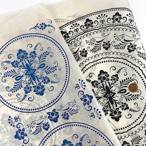 Underglaze Transfer, Ceramic Decal - Folklore Plates