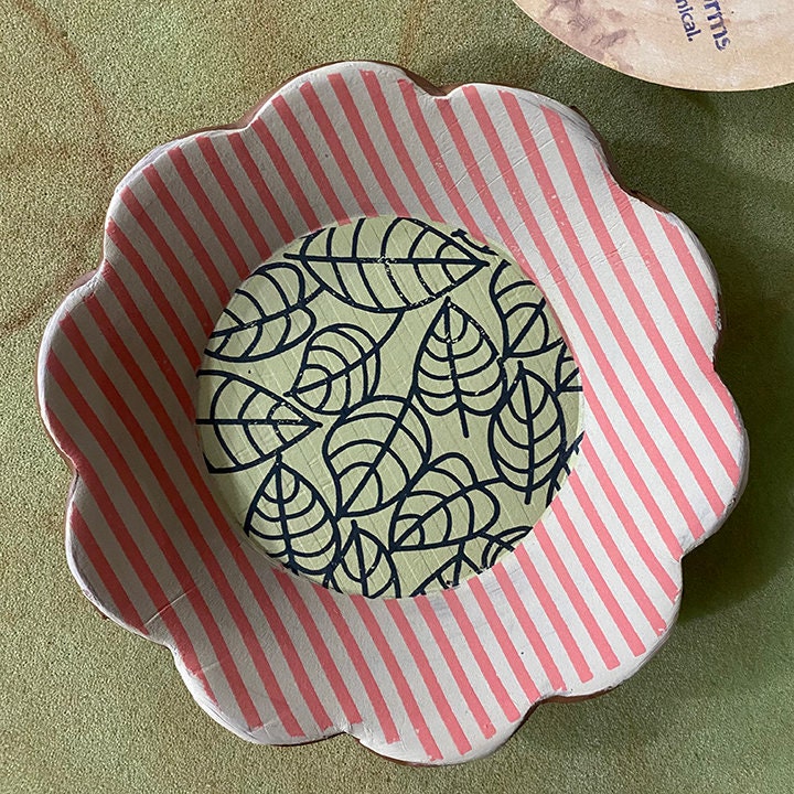Round Scallop Digital Rim Template Set for Clay, Templates for GR ...