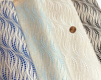 Underglaze Transfer, Ceramic Decal - Wavy Dots
