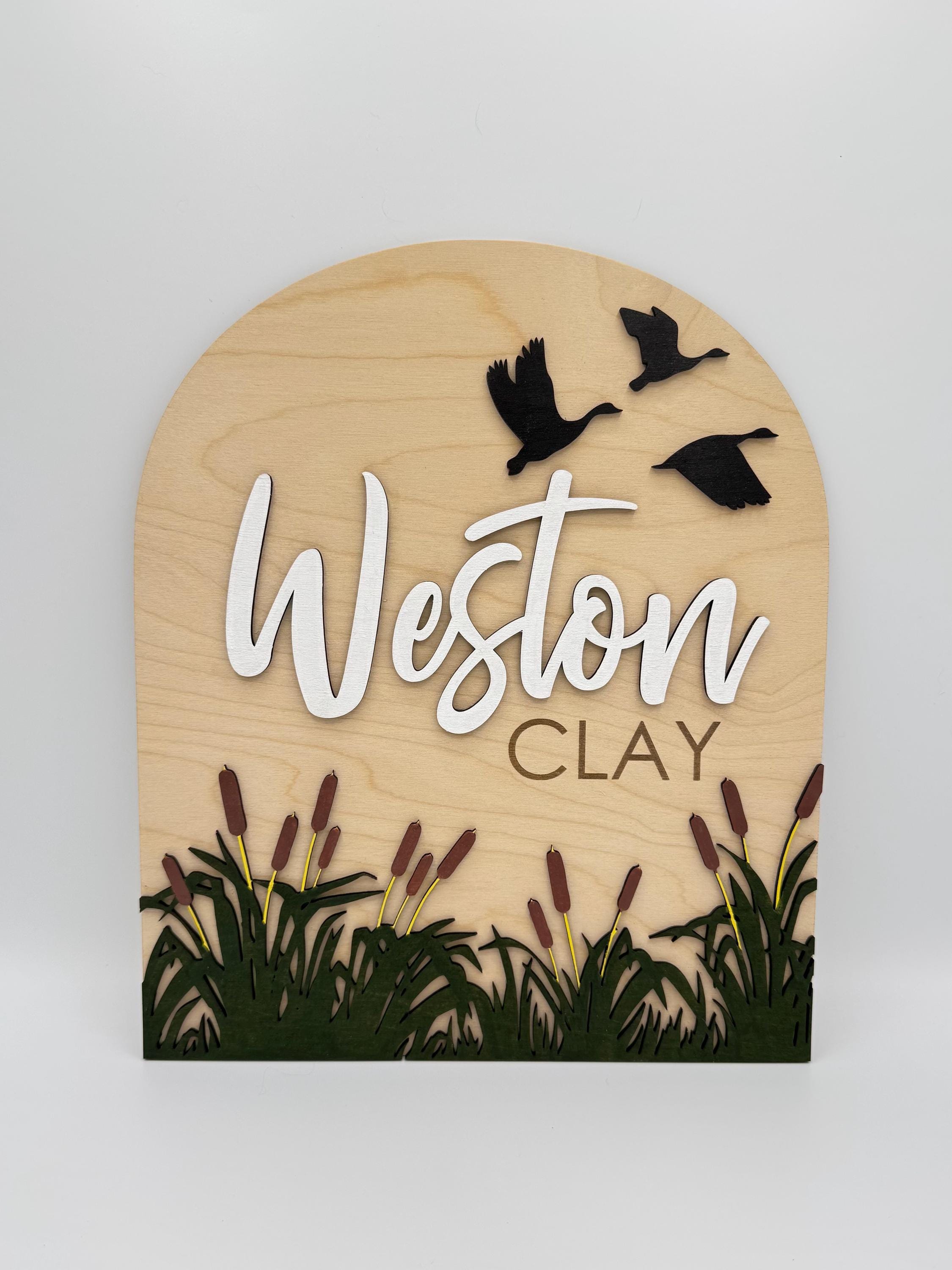 DIGITAL DOWNLOAD Baby Name Announcement Photo Prop Sign | SVG | Laser ...