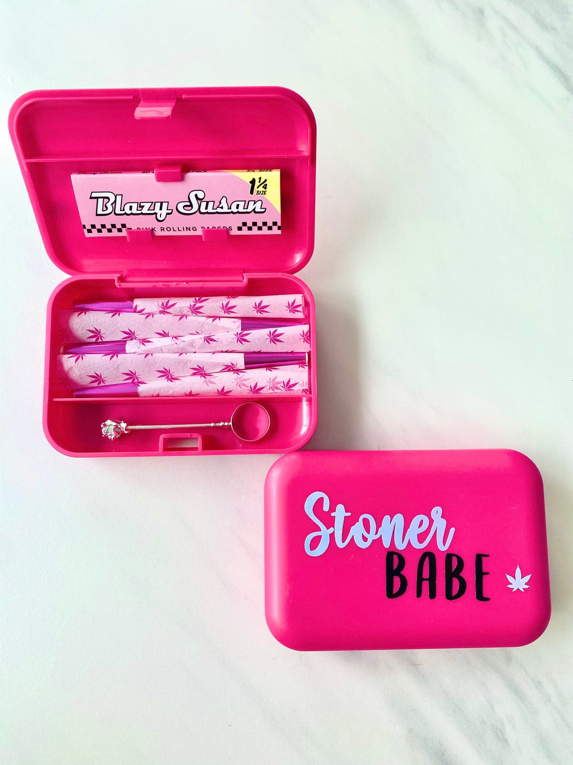 Stash Box / Stoner Babe / Pretty Stoner Girl / Stoner Kit / Etsy