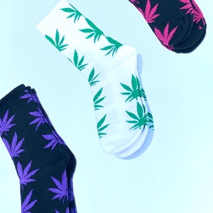 Leaf Socks Women Socks Comfortable Socks Gifts for Her image 5