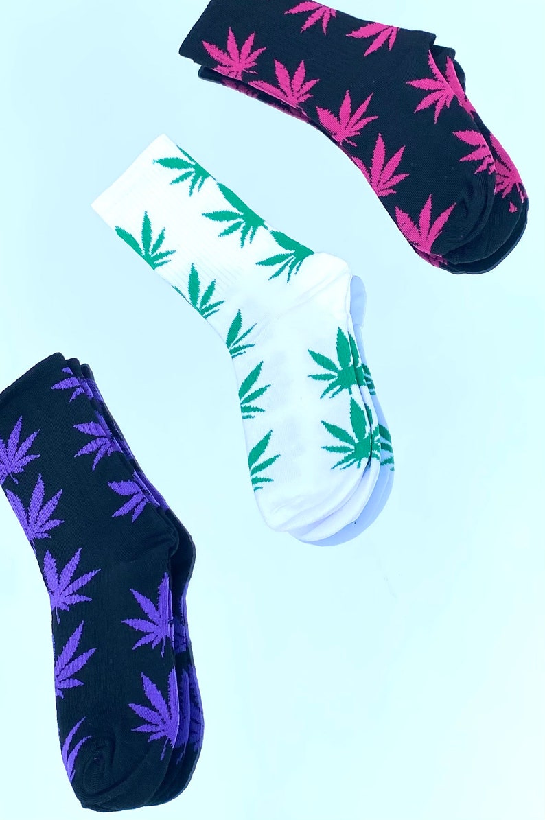 Leaf Socks Women Socks Comfortable Socks Gifts for Her image 5