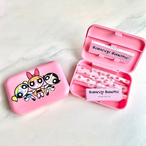 Powerpuff Girls Smoke Box • Smoke Accessories • Stash Box • Gifts for Her • Stash Box for Her • Girly Stoner • Personalized Stash Box