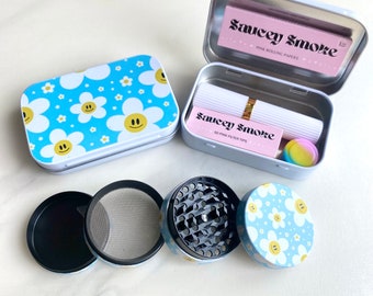 Ultimate Blossom Bliss Bundle • Happy Flower Smoke Kit • Flower Smoke Kit • Happy Face Smoke Kit • Smoke Accessories • Lipstick Lighter