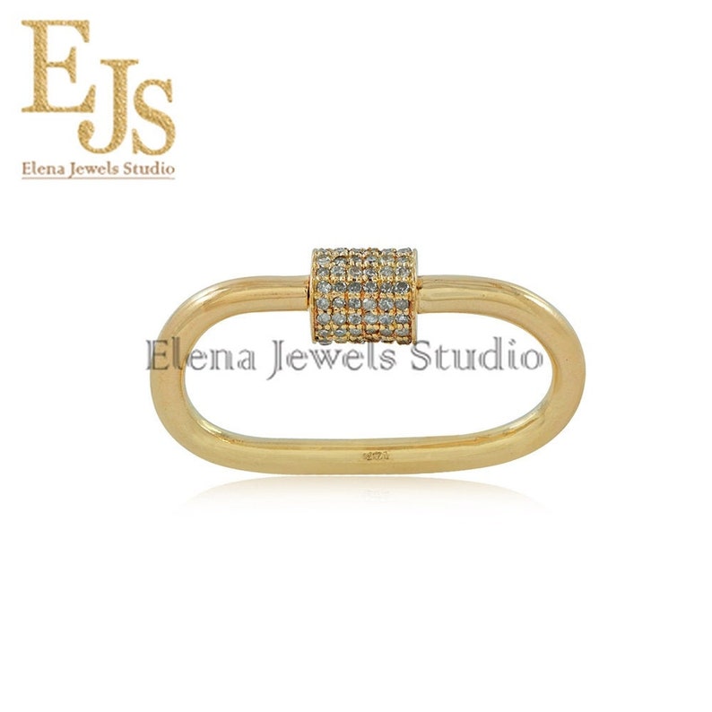 14k gold and rose gold open lock diamond finding handmade findi 14k gold and rose gold open lock diamond finding handmade findi