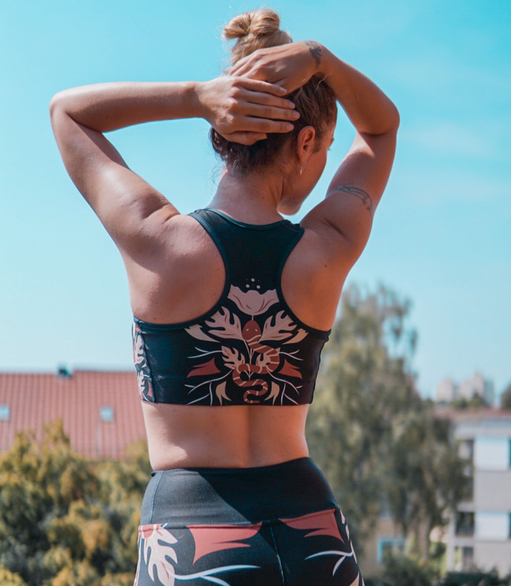 Snake Skin Python Pattern Women's Sports Bra Yoga Vest Racerback Bra  Workout Fitness Underwear at  Women's Clothing store