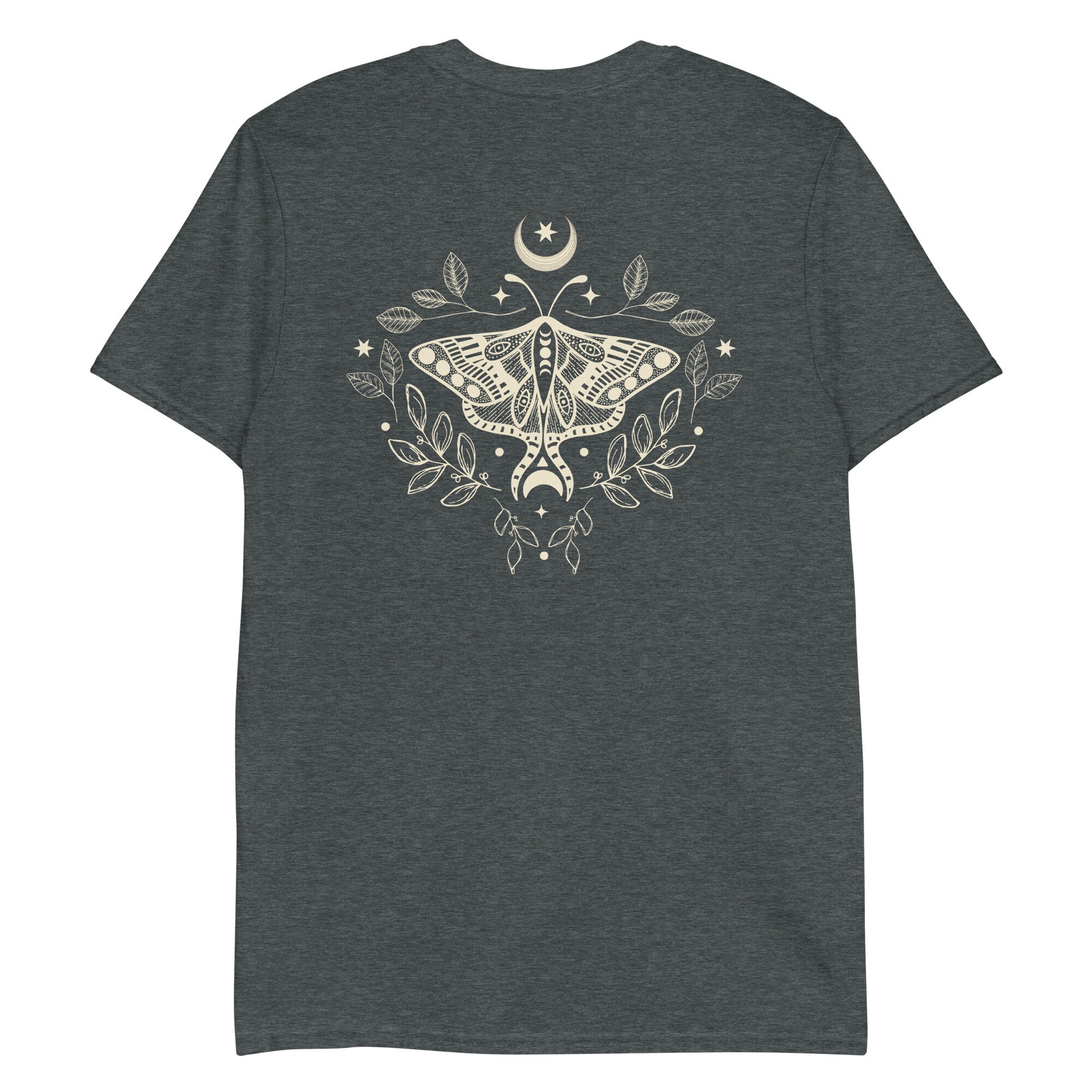 Celestial Boho Moth Shirt Luna Moth Tshirt Dark Academia | Etsy