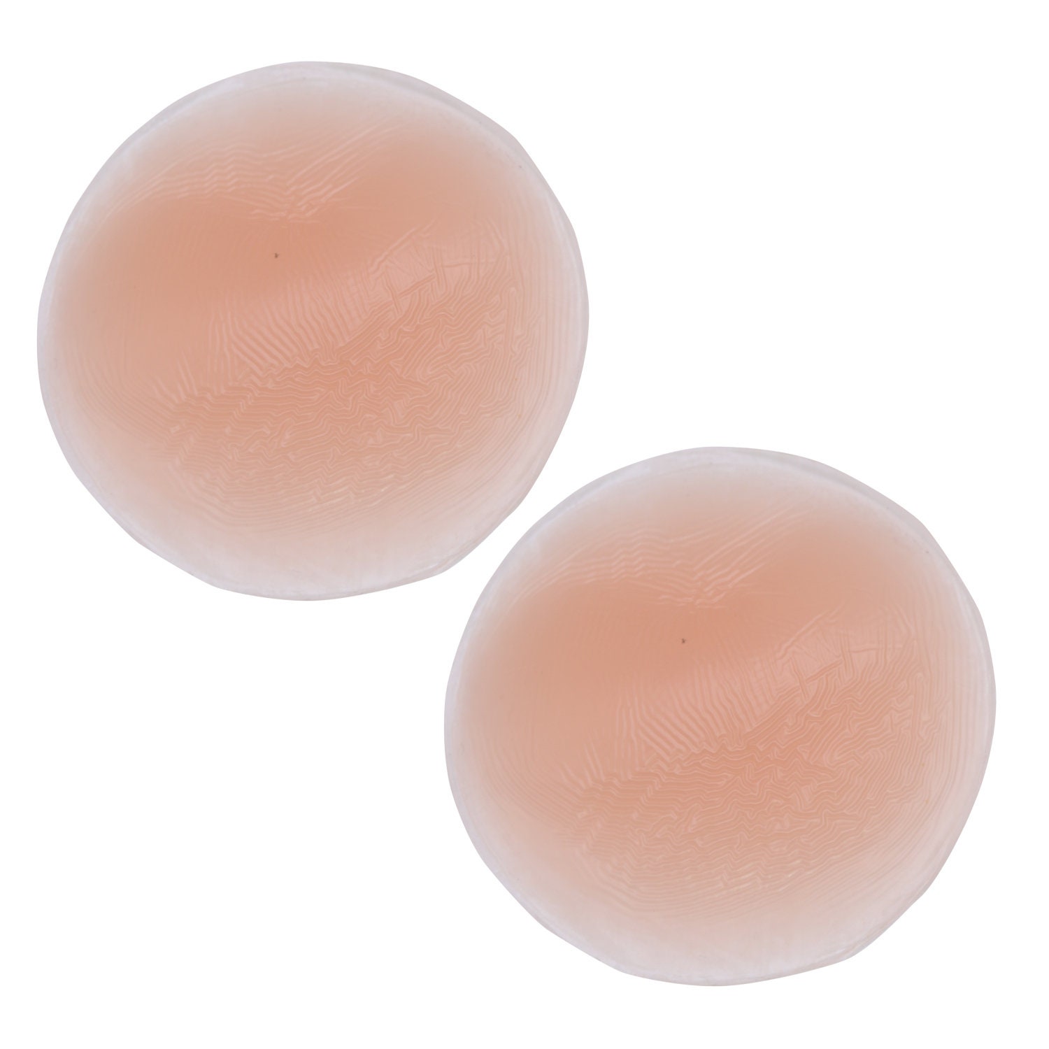 2 Pairs Natural Round Silicone Reusable Adhesive Nipple Cover Etsy