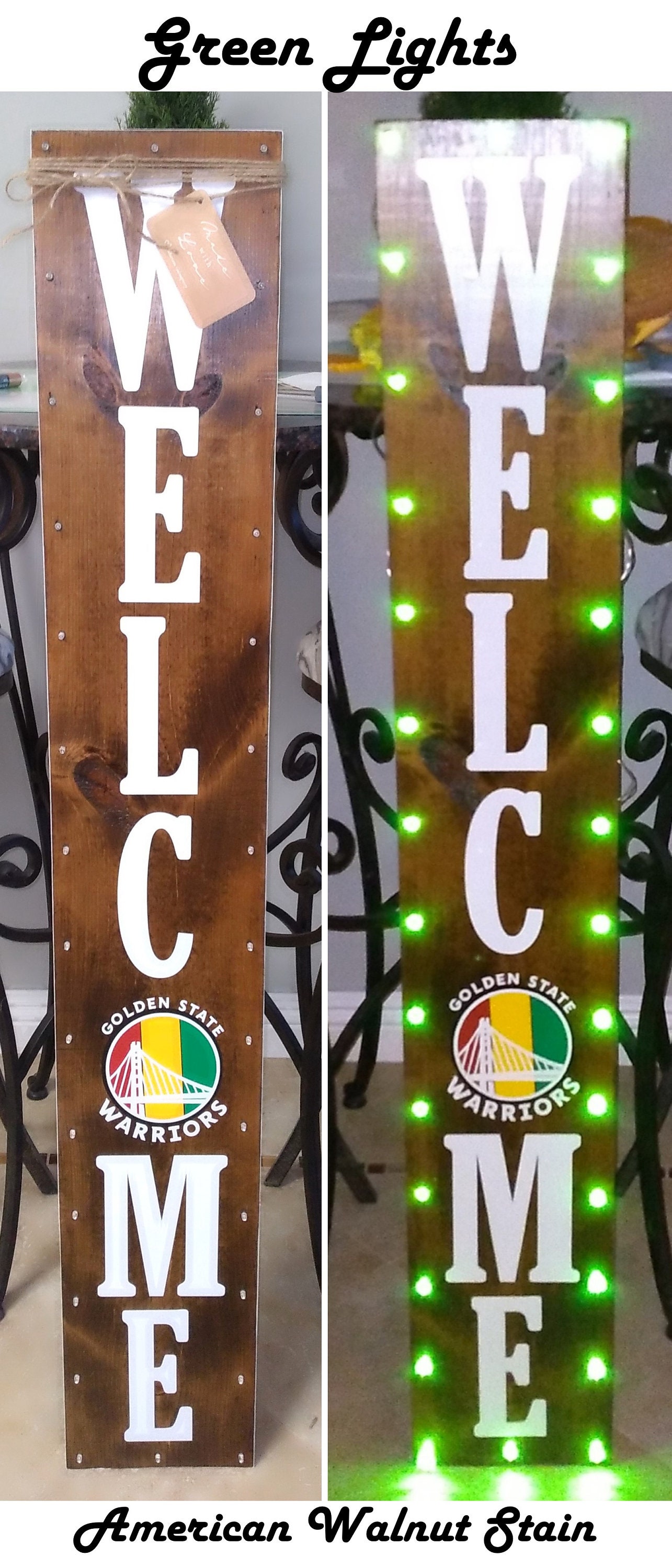 Lighted Vertical Sign Business/work Etsy