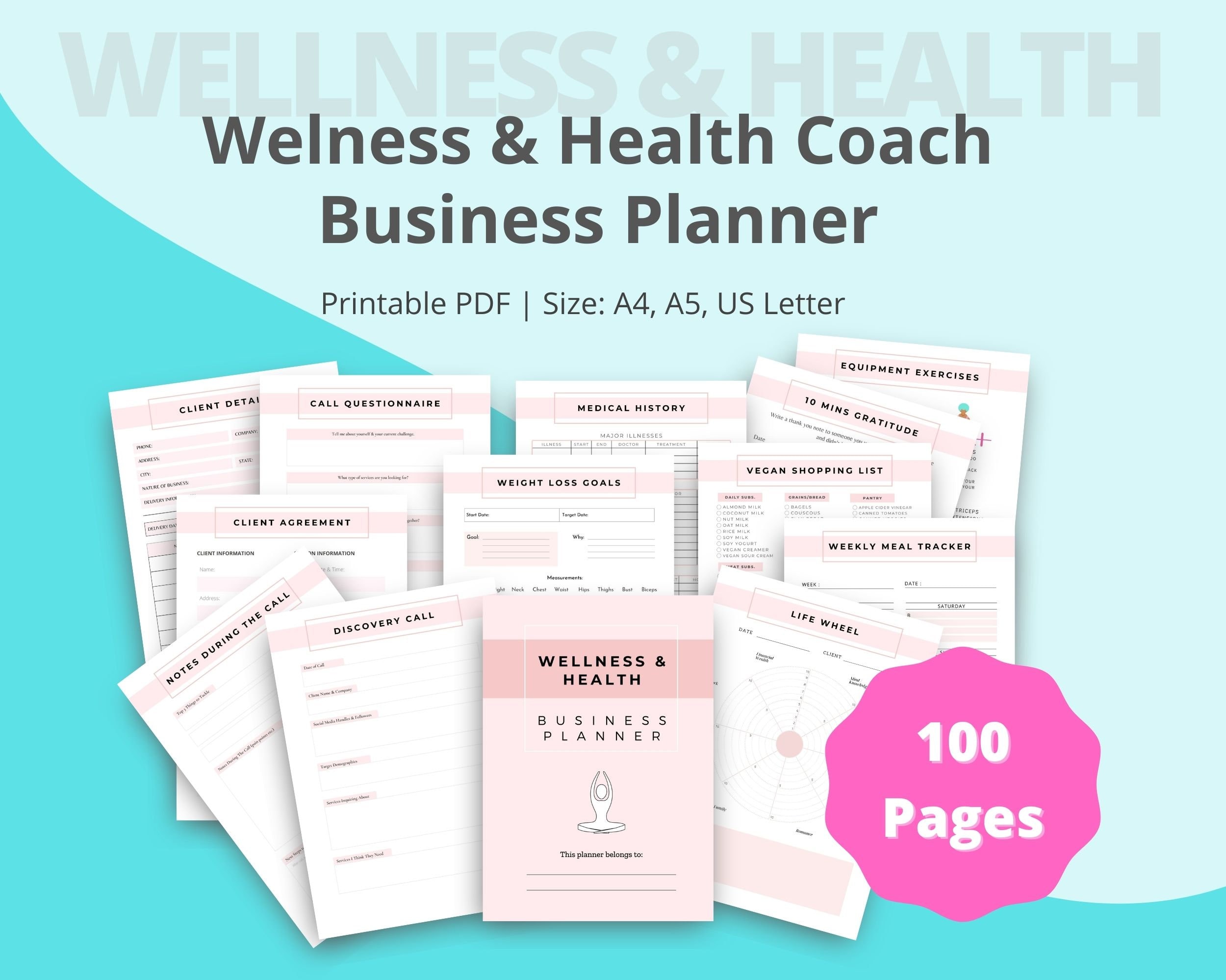 health coach business plan template