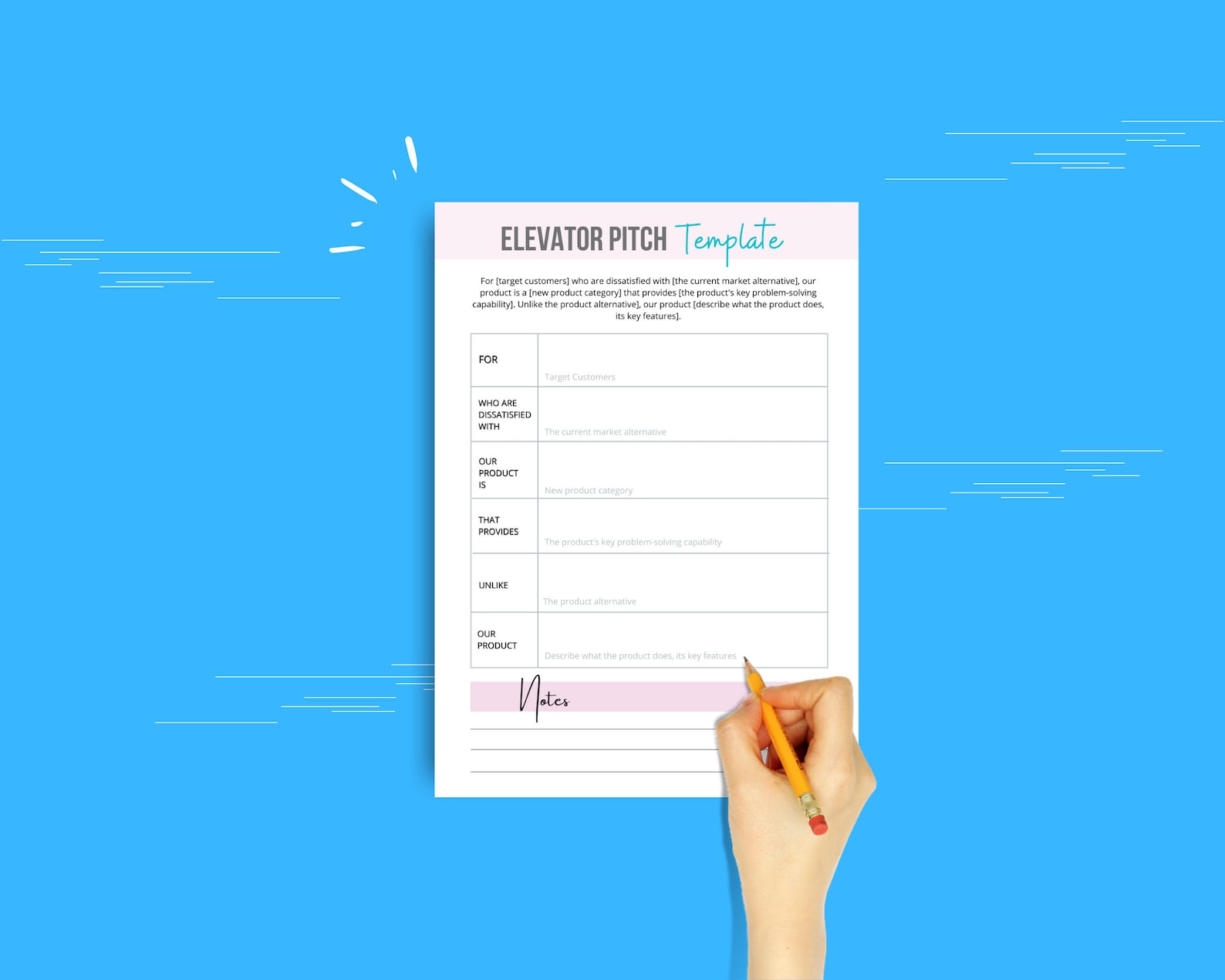 Etsy Business Plan Template