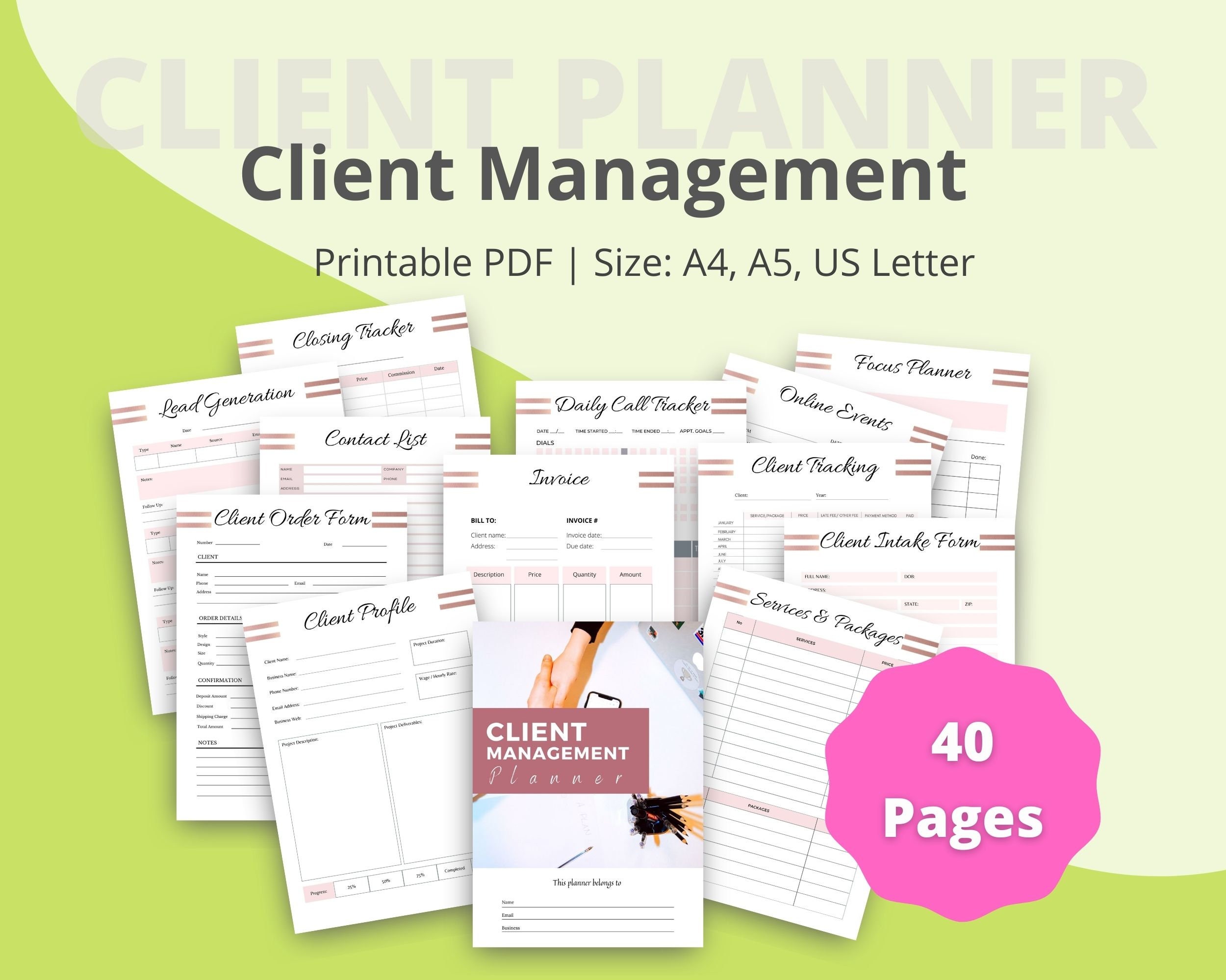 Client Organizer Template Client Organizer Template