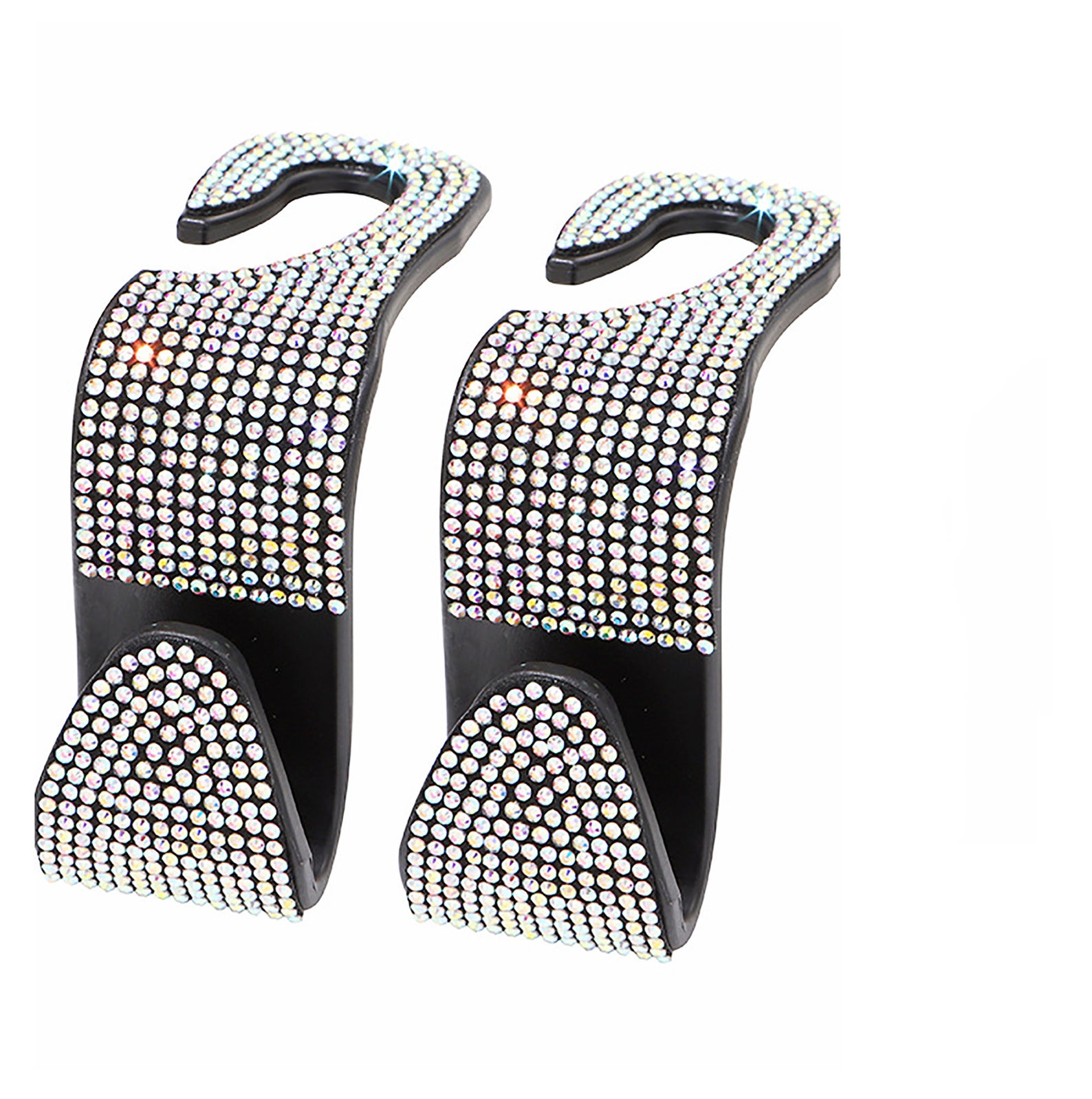 2pcs Car Seat Hooks Auto Hooks Bling Rhinestones Car Etsy