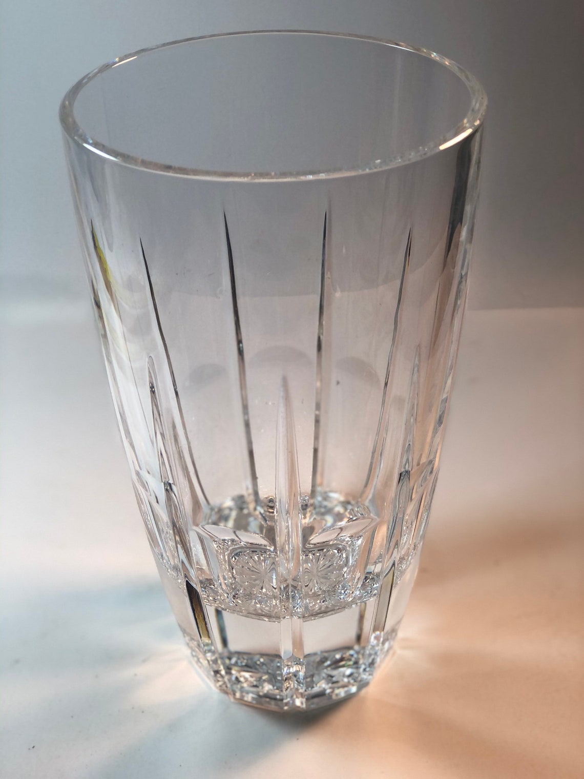 1161 Waterford Crystal Vase The simplicity of the Mara Etsy