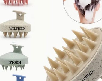 vibrating hair massager brush 💆‍♀️ Hair massage brush with vibration and LED light – SmartViva main image 1