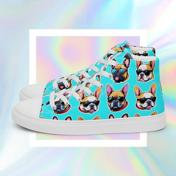 French bulldog sneakers discount