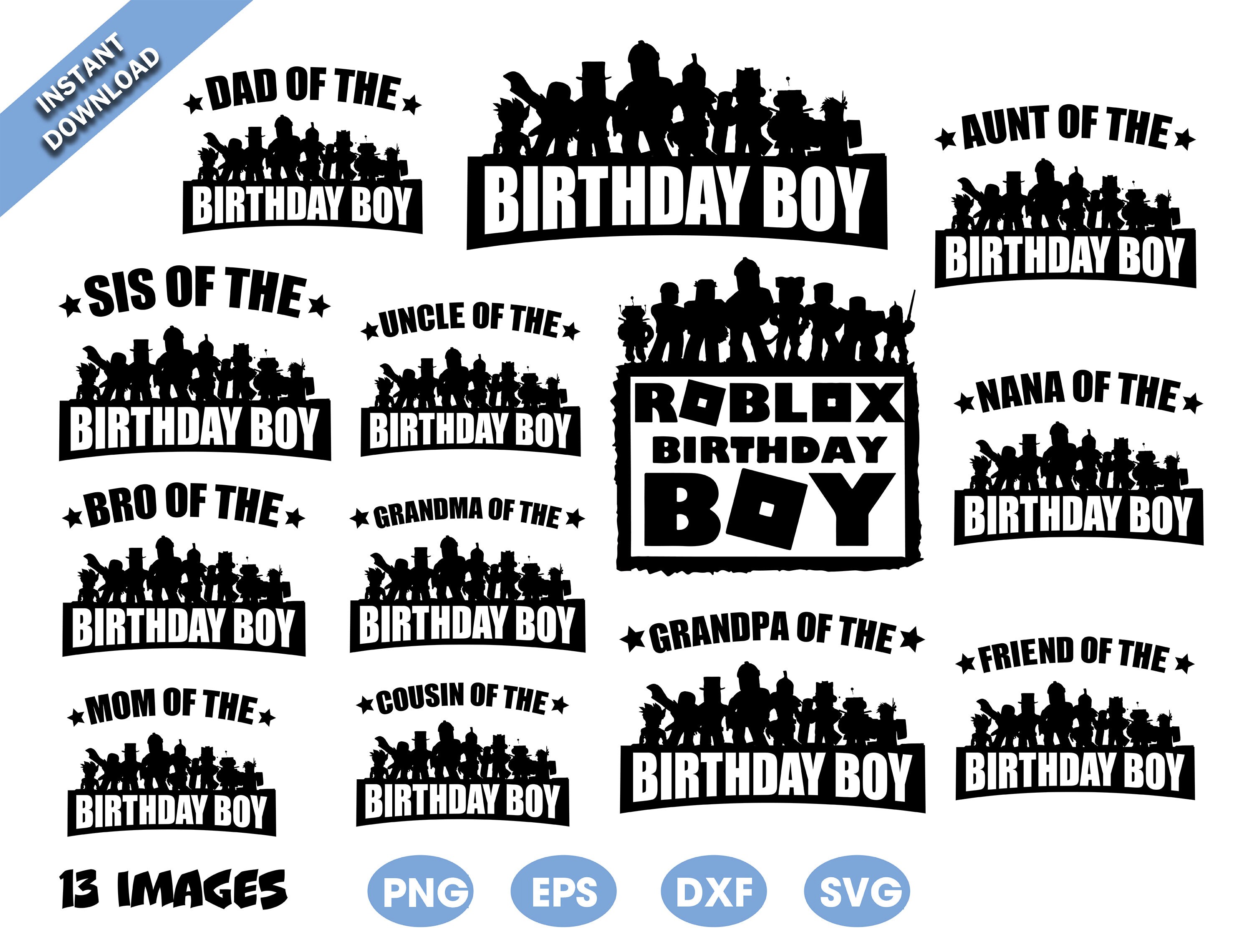 Free Free Roblox Birthday Svg 830 SVG PNG EPS DXF File