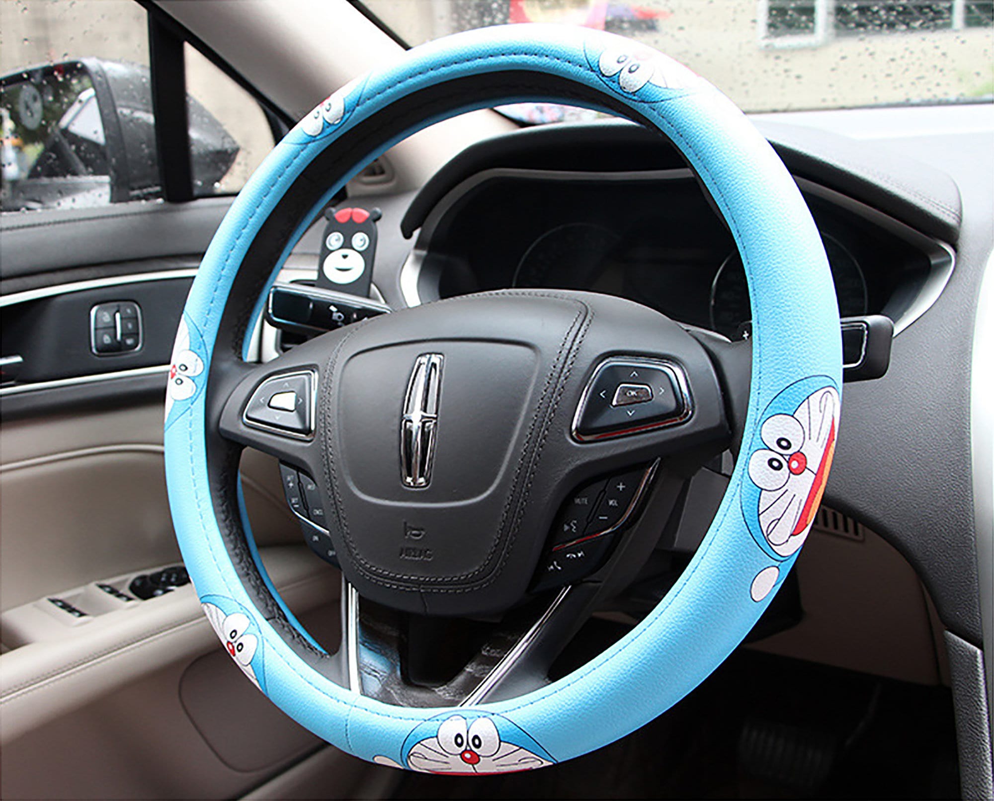 Doraemon Steering wheel cover