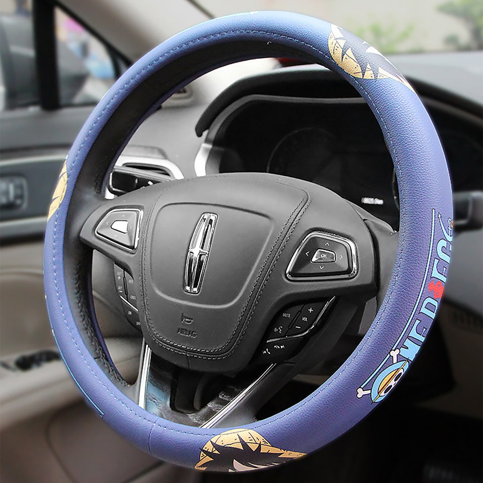 Luffy straw hat Steering wheel cover