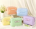Seersucker Cosmetic Bag,Embroidered Name Makeup Bag,Bridesmaid Proposal,Travel Toiletry Bag for Women,Christmas Gift for Her,Monogrammed Bag product logo
