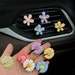 5pcs / 6pcs flower air outlet clip, Car Air Freshener, car accessories, car decor, car air conditioner outlet clip, Small petal car decor 