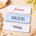 Personalized Spa Headband for Women, Monogrammed Makeup & Skincare Headbands, Bridesmaid Gift, Yoga \/ Gym Headband, Bachelorette Party Gifts product logo