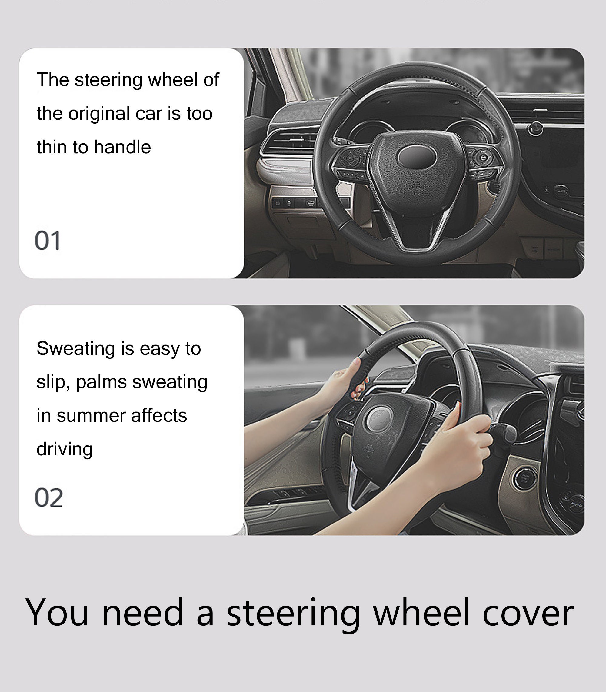 Garfield Steering wheel cover,comic,silica gel,non-slip steering wheel cover