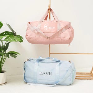 Seesack Damen| Personalisierte Reisetasche | Mit Monogramm Weekender Bag Brautjungfer Geschenk | Reisetaschen | personalisiertes Geschenk | Geburtstagsgeschenk