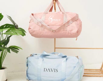 Duffle Bag Women| Personalized Duffle Bag| Monogrammed Weekender Bag Bridesmaid Gift| overnight bags| personalized gift | birthday gift