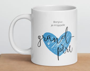 Bonjour Grand-père Coffee Mug - French Grandpa Gift