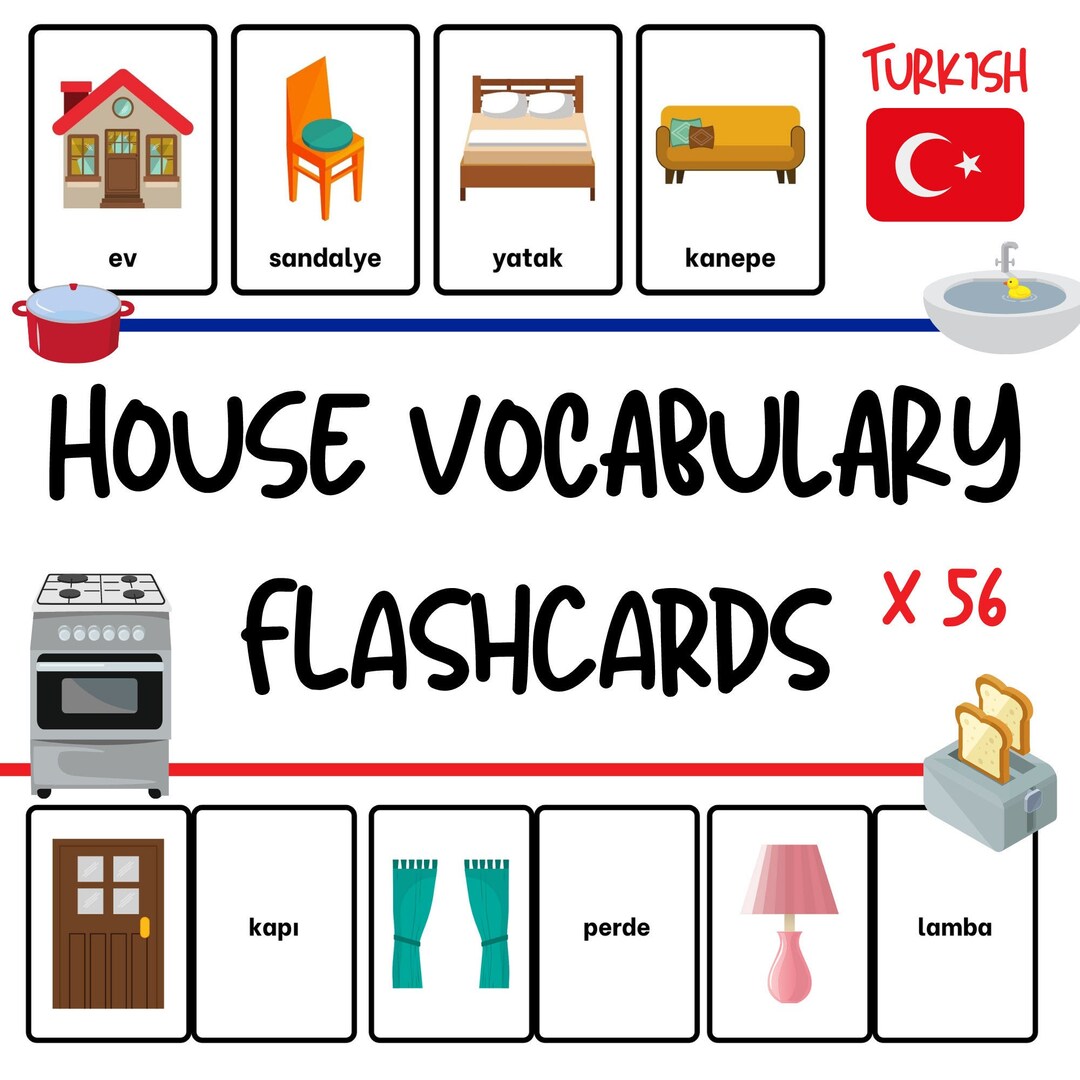 turkish-house-vocabulary-flashcards-for-kids-56-words-turkish-vocabulary-practice-for-children-pdf-download-etsy