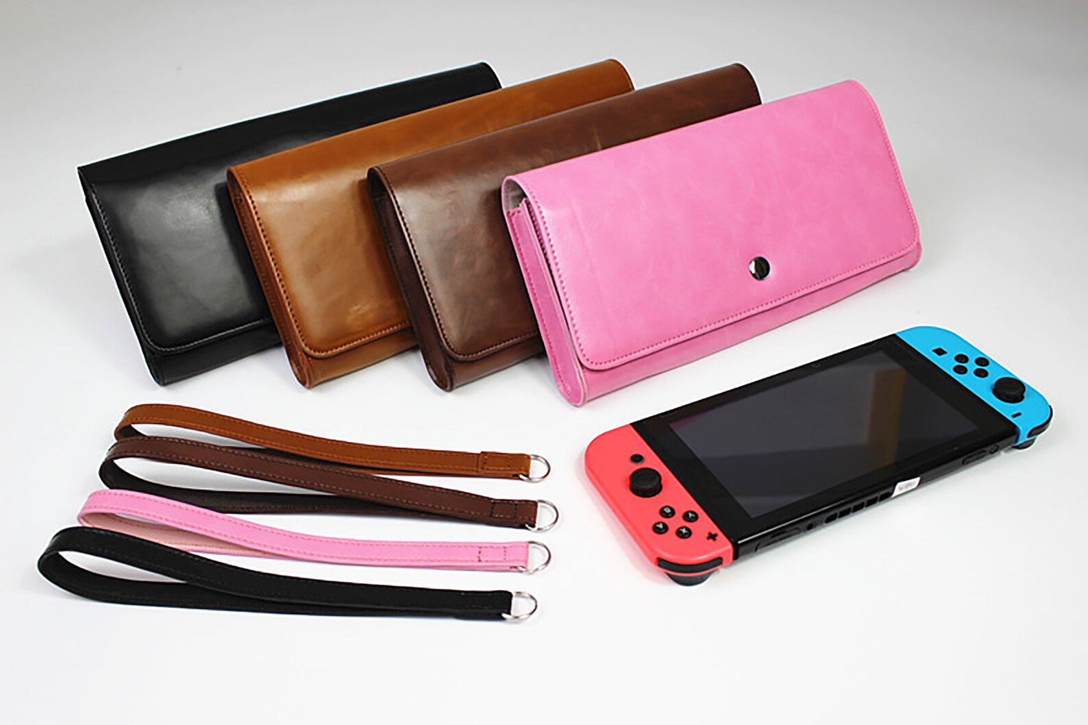 Nintendo Switch Bag Leather Travel Carrying Bag Pouch Etsy