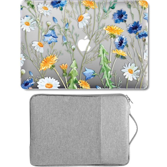 MacBook Air 13 Inch Hard Shell Case Cover & Sleeve 2 in 1 Set Etsy
