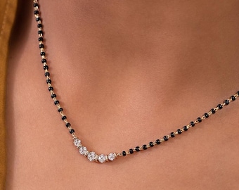 Diamond Mangalsutra, Gold Plated Mangalsutra, Bollywood Actress Mangalsutra, CZ Mangalsutra, Indian Jewelry, Latest Gold Indian Mangalsutra