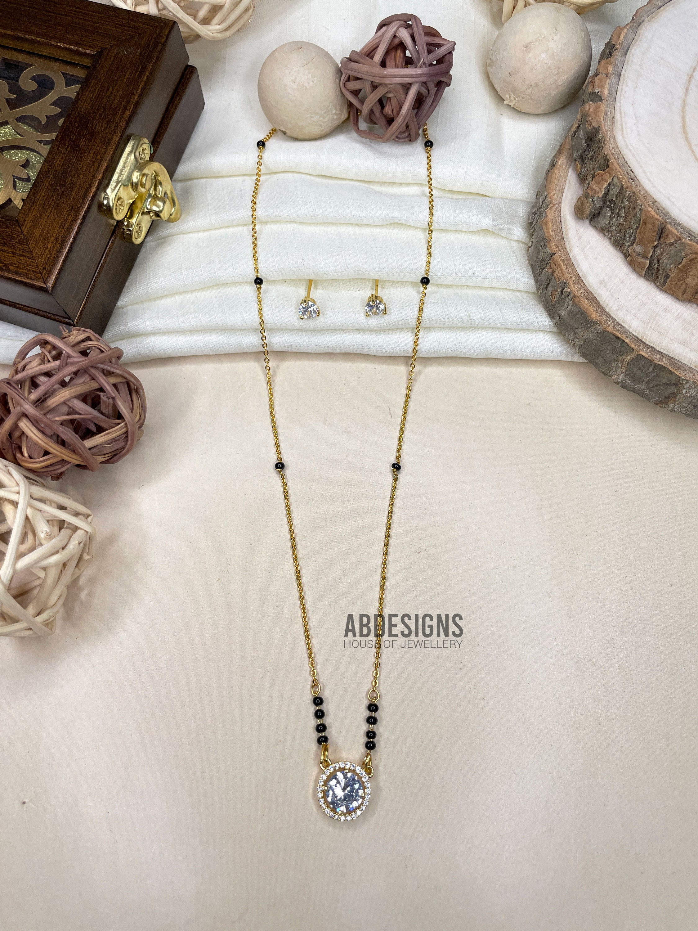 Kiara Advani Wedding Inspired Gold Diamond Mangalsutra CZ Mangalsutra Mangalsutra Modern Mangalsutra Pendant Latest Mangalsutra Design