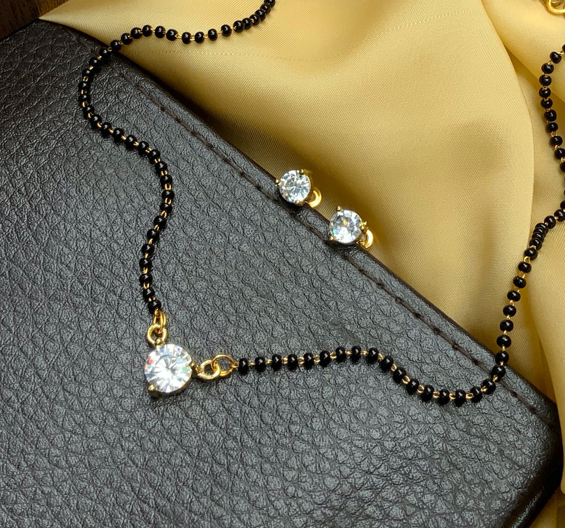 Diamond Mangalsutra, Gold Plated Mangalsutra, Deepika Padukone