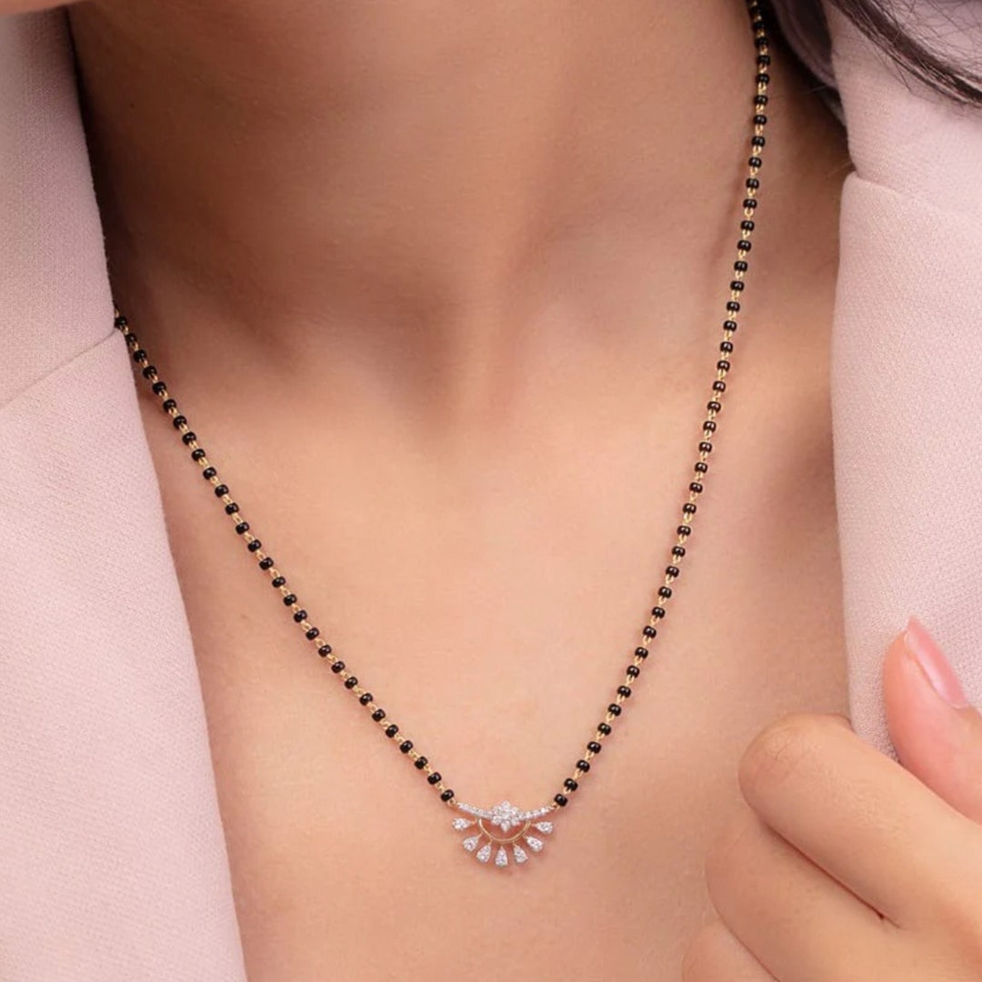 Diamond Mangalsutra Imitation Mangalsutra Online Chain Artificial