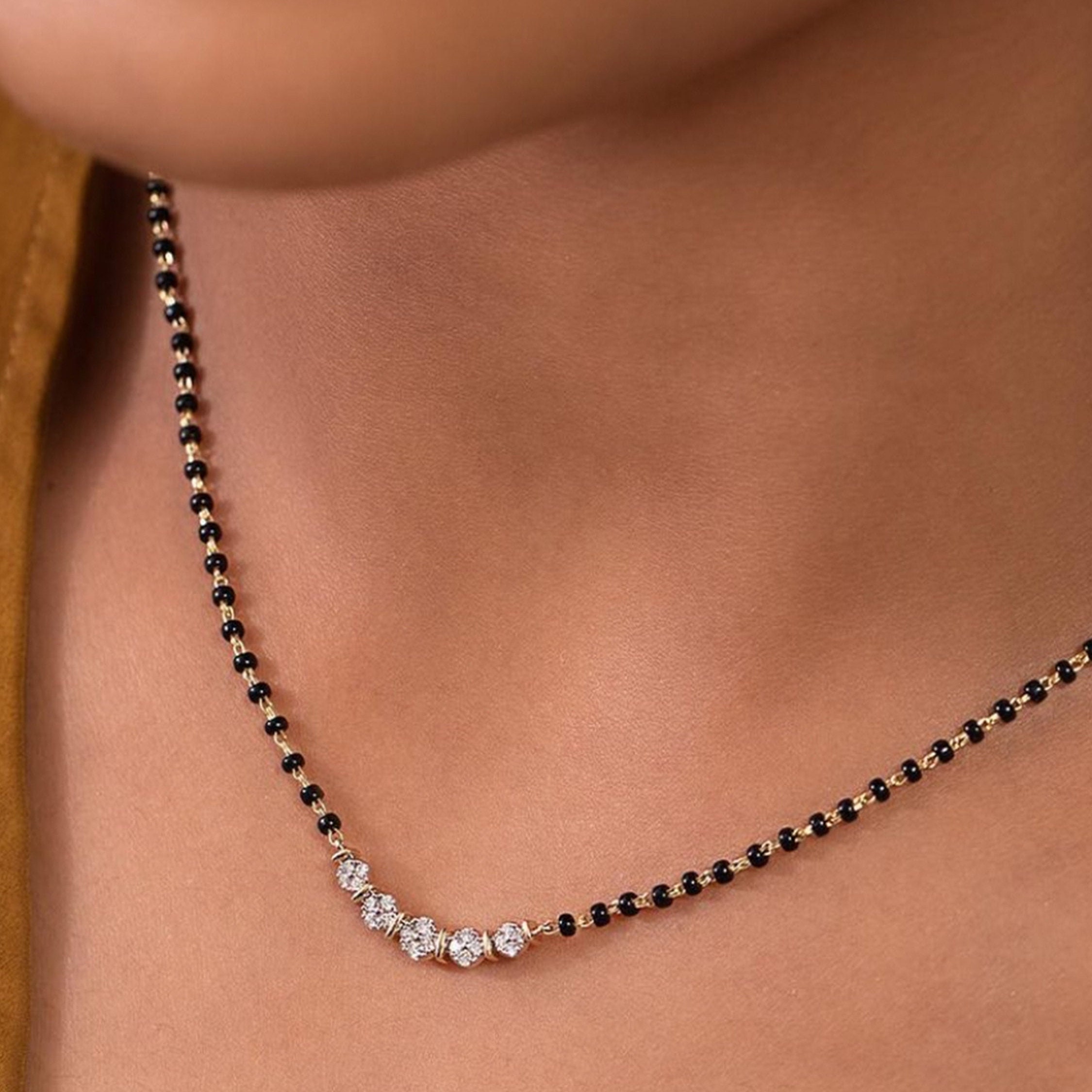 Simple Mangalsutra Etsy Canada
