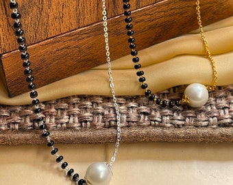 Buy Pearl Mangalsutra Online In India 