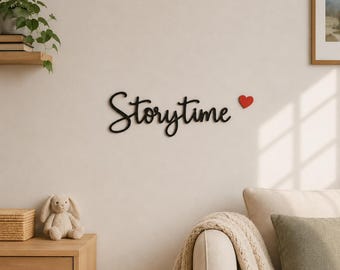 Storytime Wandbild - Birkensperrholz