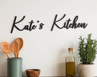 Custom Wooden Name Sign – Personalized Home Decor