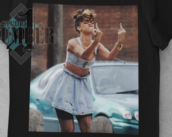 Maglietta Rihanna maglietta meme bootleg, maglietta Rihanna, maglietta Rihanna, maglietta Rihanna abbigliamento casual Rihanna