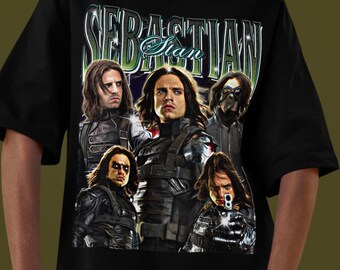 Sebastian Stan Shirt , Sebastian Stan Tshirt , Bucky Barnes Shirt new design casual unisex tee size S-3XL