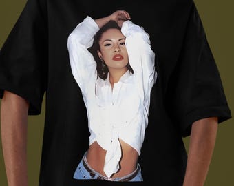 Selena Quintanilla Shirt , Selena Quintanilla Tshirt design casual unisex tee size S-3XL