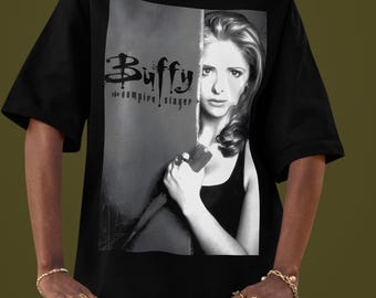 Buffy the Vampire Slayer Shirt , Buffy the Vampire Slayer Tshirt new design casual unisex tee size S-3XL