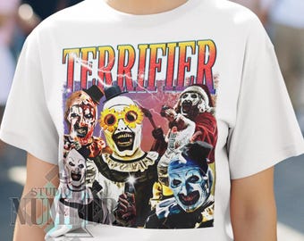 Terrifier Shirt , Terrifier Tshirt , Terrifier Clown Shirt  new design casual unisex tee size S-3XL