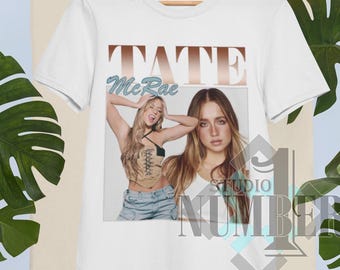 Camiseta Tate McRae, camiseta Tate McRae, nuevo diseño, camiseta unisex informal, talla S-2XL