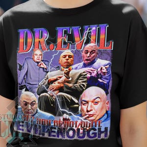 Dr. Evil Austin Powers Shirt  , Dr. Evil Tshirt , Dr. Evil Shirt  new design casual unisex tee size S-3XL