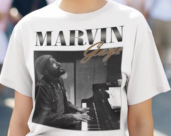 Marvin Gaye Shirt , Marvin Gaye Tshirt new design casual unisex tee size S-3XL